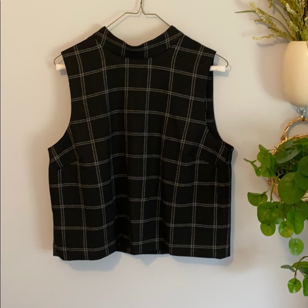 Plaid Crop Top